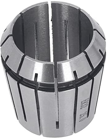 Collet Chuck, ER32 Easy Installation Wide Application Lathe Collet for Engraving Machine (D=25mm)
