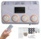 12V/24V DC Mini aire Acondicionado para Autocaravana, Conjunto Evaporador para coche, Juego Ventilador para Techo Caravana 12V