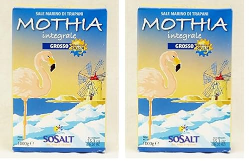 Mothia Sale Marino Grosso - 1000 g (Confezione da 2)