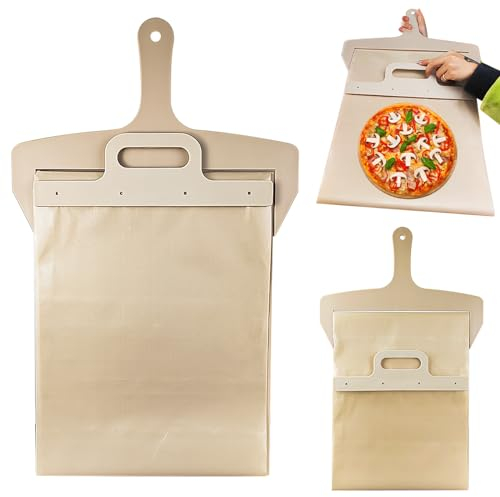 gxwcyi Diseño Deslizante Pala Pizza, 30 * 39.8CM Pala para Pizza, Pala Deslizante para Pizza, Pala Pizza Horno para Pizza, Pastel, Pan (30 * 39.8CM)