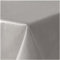 Wachstuchtischdecke Tischdecke abwaschbar PVC Plastik-Tischdecken Rund Oval Eckig Rechteckig Outdoor Wachs Gartentischdecke (Hellgrau Einfabig, Oval 160x220cm)