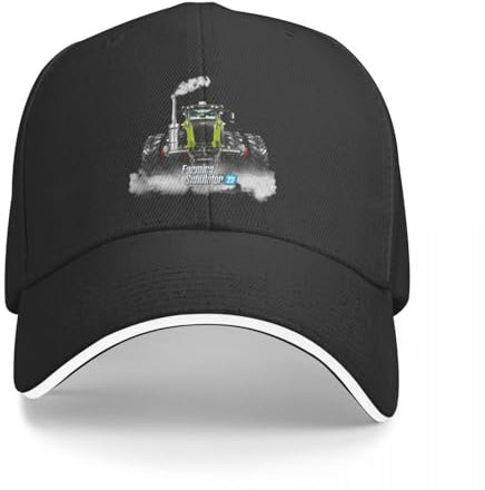 CWCMZDH Baseballmütze Baseballkappe Landwirtschafts-Simulator pin 22 Klasse Xerion Kappe Baseball Kappe Angeln Hut Winter Hut Mann Frauen