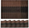 Artoid Mode Braun Schwarz PVC Platzsets 6er Set, 30x45cm Tischsets Waschbar Tischmatten Schmutzabweisend Hitzebeständig Platzdeckchen Küche Deko