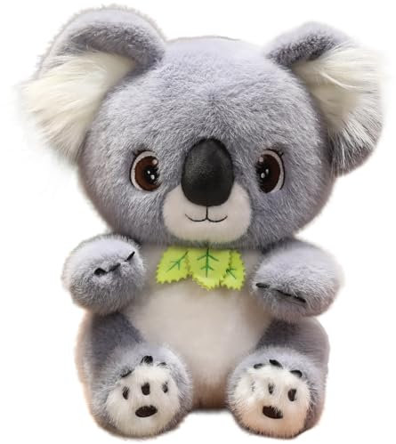 Koala en Peluche 35cm, Doux et Mignon, Animal de Compagnie Idéal pour Enfants, Cadeau Parfait pour Filles et Garçons, Collection de Peluches,35cm