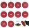ONEVAN 100 Stück 125mm Schleifpapier für Exzenterschleifer und WinkelschleiferKlett, Sandpapier Set, 10 Typ 40-600 Körnung je 10 Stück, Selbstklebend Sandpapier Set inkl. M14-Schleifscheibe