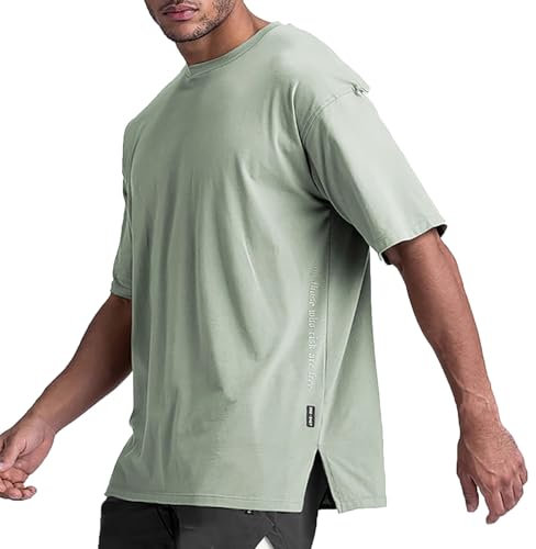 T-Shirt Sport Homme Tee Shirt Sportswear Tee-Shirt Tshirt Noir T-Shirts À Manches Courtes T Rose Personnalisé Maillot Foot Fluo Vetement Lot Running Grande Taille