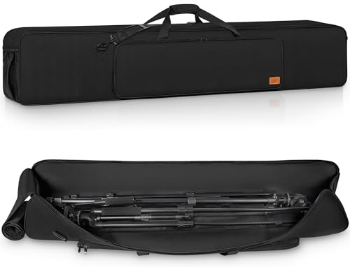 OUUTMEE 50 Tragbare Stativtasche 127 x 21 x 21 cm/50 x 8,3 x 8,3 Stativ Tragetasche mit Schultergurt,für Kamerastativ, Lichtstative, Einbeinstative und andere Fotoausrüstung