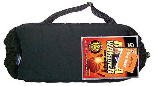 Grabber Warmers Cozy Thinsulate Muff mit Innenwärmertasche, Schwarz
