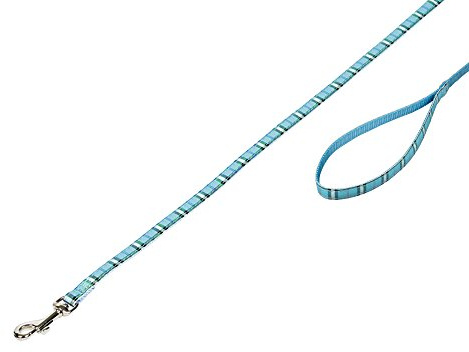 Nobby Leine Tartan, hellblau L: 120 cm, B: 10 mm, 1 Stück