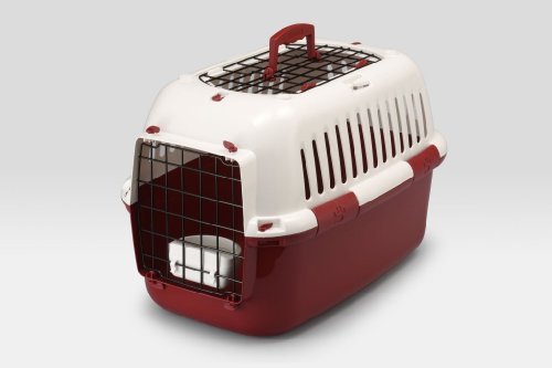 Europet Bernina 661-139431 Transportbox TFD 49 x 32 x 32 cm, rot