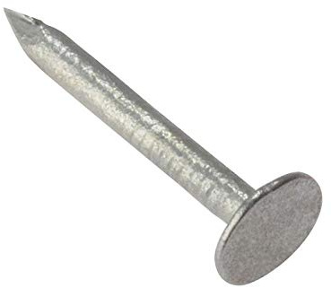 ForgeFix Clout Nails | 3.75 x 65mm | Galvanised | Bag 500gm