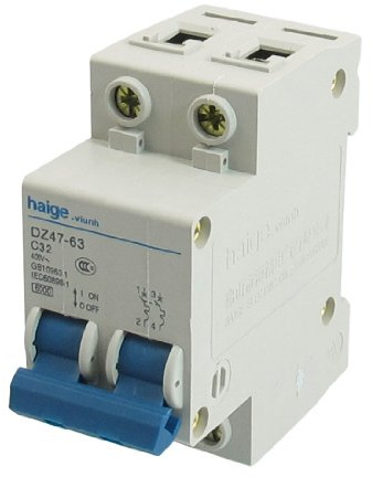 sourcing map AC 400V 32A 6000A MCB Miniatur Schutzschalter Leitungsschutzschalter DZ47-63 C32 DE de