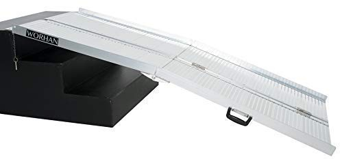 Rollstuhl Rampe klappbar 272kg faltbar Rollstuhlrampe 1.83m Mobil Aluminium Große Auswahl 1.83m R6