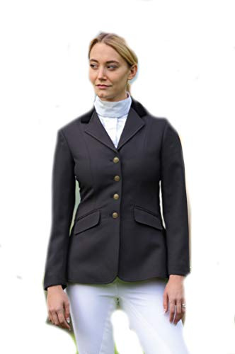 Shires Ladies Aston Show Riding Jacket Black 32