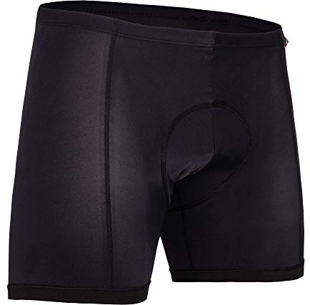 Bergson Key | Herren Fahrrad Unterhose (mit Sitzpolster) - Perfekt sitzende Herren Fahrrad-Unterhose mit Sitzpolster, Normalgrößen, innovatives Langstrecken-Sitzpolster für optimalen Schutz und Dämpf