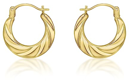 CARISSIMA Damen-Creolen 750 Gelbgold - 7.53.3799