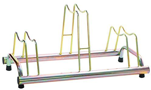 ANDRYS Unisex Adulto 3 Dischi Supporto per bici, Metallo, Taglia unica