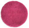 WohnDirect Premium Badematte RUND Einzeln zum Set kombinierbar • Badvorleger Duschmatte • rutschfest & Waschbar • Badteppich, Badezimmerteppich Pink • ca 56 cm Rund