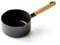 GreenChef Vintage Pot à lait en Céramique Antiadhésive de 16 cm/1,6 L, Poignée à Apparence en Bois, Sans PFAS, Compatibles avec l'Induction, Va au Four, Va au Lave-Vaisselle, Gris
