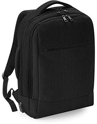 Quadra Q-tech Zaino Convertibile Con Caricatore (Taglia unica) (Nero)