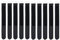 Infitronic INPKB2030BLK - 10 x Klett-Kabelbinder mit Metall-Öse Klett/Flausch auf UNTERSCHIEDLICHEN Seiten (20 x 300 mm Schwarz)