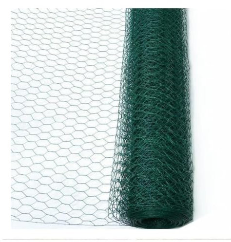 Garden Mile® Galvanised Coated Chicken Wire Mesh Rabbit Animal Fence Steel Metal Garden Wire Mesh Netting Boundary Fencing Pest Control (5m x 0.6m)