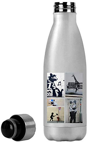 Banksy Street Art Bouteille isotherme de voyage 350 ml