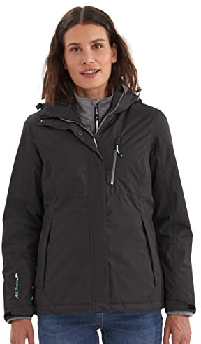 Killtec Damen, Funktionsjacke Mit Abzippbarer Kapuze, Schwarz, 38