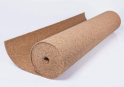 Korkplatte Trittschalldämmung Meterware Größe 1 Stück = 1 Meter Kork Rolle 2mm 3mm 4mm 6mm 8mm 10mm (8mm)