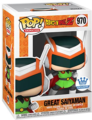 Funko Pop! Animation: DBZ - Great Saiyaman - (Gohan) Saiyaman - Dragon Ball - Figura in Vinile da Collezione - Idea Regalo - Merchandising Ufficiale - Giocattoli per Bambini e Adulti - Anime Fans