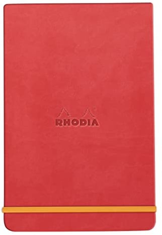 Rhodia 194399C Notizbuch Webnotepad A5 liniert 96 Blatt Korallenrot
