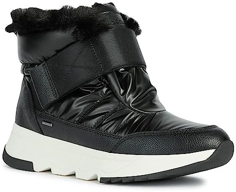 Geox Damen D Falena B Abx Stiefeletten, Schwarz, 41 EU