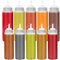 8oz 16oz Quetschflaschen mit Kappen, Happybase 240 ml500 ml Quetschflaschen, Kunststoff-Quetschspender mit Maßen für Ketchup, Grill, Saucen, Sirup, Dressings, 10 Stück