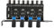 Annadue PC Chassis Fan Hub, PC 8 Channels Fan Hub 4 Knob Cooling Fan Speed Controller for CPU Case HDD VGA PWM Fan, PCI Bracket 0 to 12V Fan Control, IDE Interface