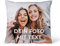 PICANOVA Kissen mit Foto und Text - Premium Fotokissen mit Füllung 40x40cm - Individuell Bedruckt Schlaf- und Wohnzimmertauglich - Kissen Personalisiert - Personalisierte Geschenk