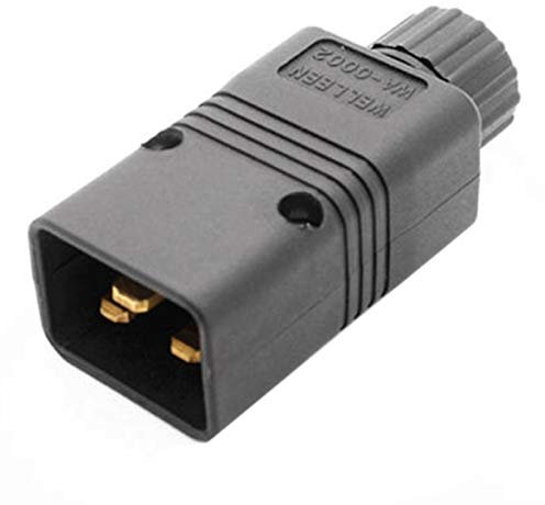 USV Stromversorgung IEC Stecker C20 Stecker Netzkabel Kabel Stecker 16 A / 250 V Nützlich