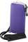 OneJoy Crossbody Phone Pouch with Clip on, Lightweight Neoprene Cell Phone Bag with Smooth Zipper, Inner Pocket & Strap, Fits Phones up to 6.9 inch [ Purple ]