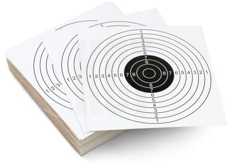 KCT 100 x 14cm Replacement Shooting Target Card 250gsm Practice Airsoft Air Gun Rifle