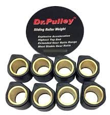 Rollen DR Pulley schwarz Pearl SR mit Maßen und Gewicht SR 20 x 15, 11 g