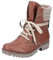 Rieker 78531, Stivali alla Moda Donna, Marrone Rosso Legno 25, 42 EU