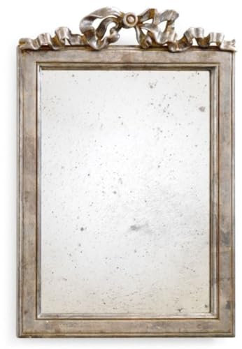 Casa Padrino Luxus Barock Spiegel Antik Silber - Handgefertigter italienischer Barockstil Wandspiegel mit antikem Spiegelglas - Luxus Möbel im Barockstil - Luxus Qualität - Made in Italy