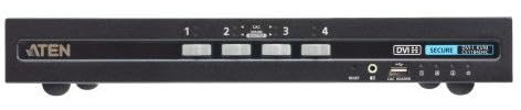 ATEN Fortschrittlicher Sicherheits-KVM-Switch DVI USB mit 4 Anschlüssen mit CAC (kompatibel mit PSD PP v4.0) Marke