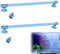 2 Pcs Aquarium Bubbler 10 inch Air Stone Increase Oxygen Blue Fish Tank Bubbler Accessory