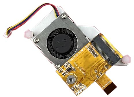 YOGOTEU Für RPI 5 PCIe auf M.2 NVMe SSD Erweiterungszubehör Einfache Integration Kühlmodul
