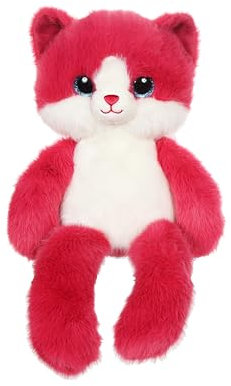 Gipsy Peluche - Peluche Chat Leggies Rose Framboise - 48 cm