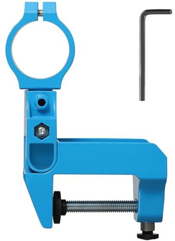 Bench Drill Holder, Adjustable Electric Angle Container Bench Drill Stand, Counter Top Hand Grinder Tools Clamping Bracket, Ideal for Projects and Precision Drilling Tasks