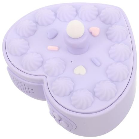 LIFKOME Niedlicher Herzkuchenform -funklautsprecher Tragbarer Und Wiederaufladbarer Lauter Soundlautsprecher Mit Kerzenlichtern Für Heimparty Und Autogebrauch