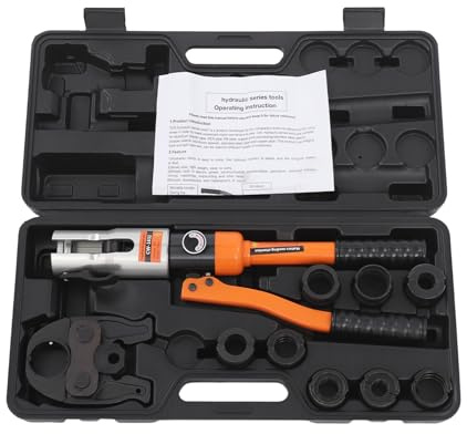 Pince à sertir pour contour TH et contour U, pince à sertir hydraulique 10T, pince à sertir pour tube en cuivre, tuyau en aluminium et plastique, TH 16-20-26-32, U 16-20-25-32