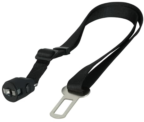 Zolux Auto-Sicherheitsleine für Hunde, Adapter Clip and Go mit Magnetverschluss, kompatibel mit Geschirr L/XL, verstellbar 40-80 cm, 111 g