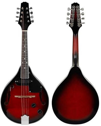 Mandoline Débutant Mandoline Électro Acoustique À Huit Cordes Égaliseur En Palissandre Doux Et Délicat Avec Une Bonne Sensation